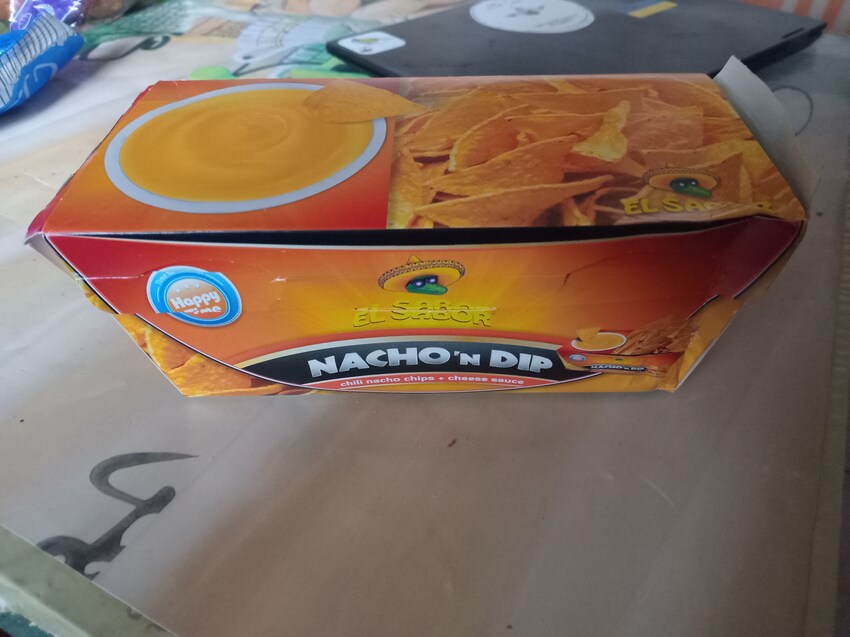 They're crappy nachos, but they brought comfort.