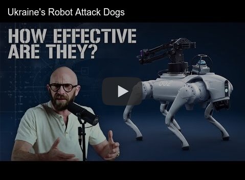 Ukraine's robot dogs.