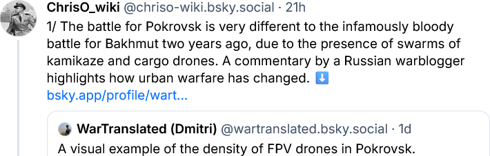 Drones changed urban combat forever.