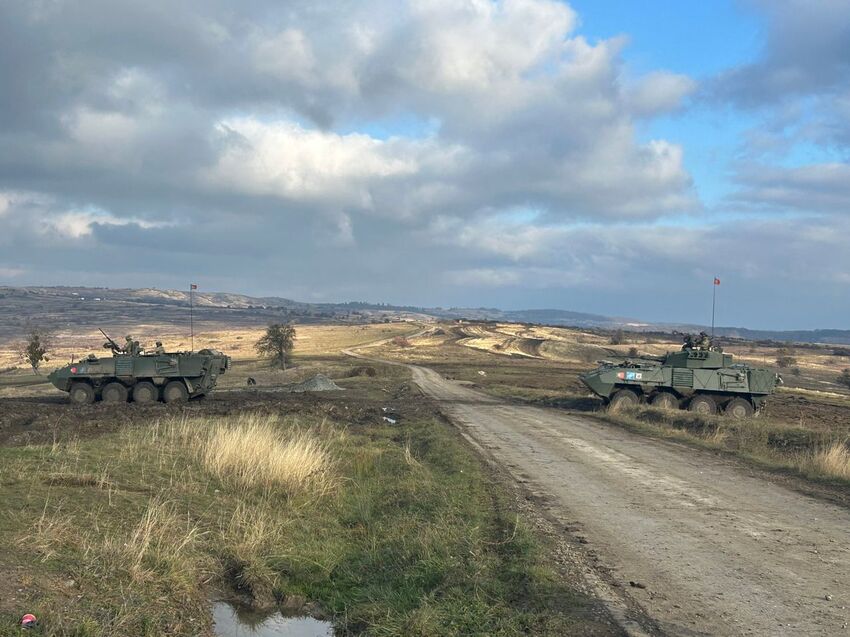 NATO exercises in Romania are partially there to deter Russia from trying anything.