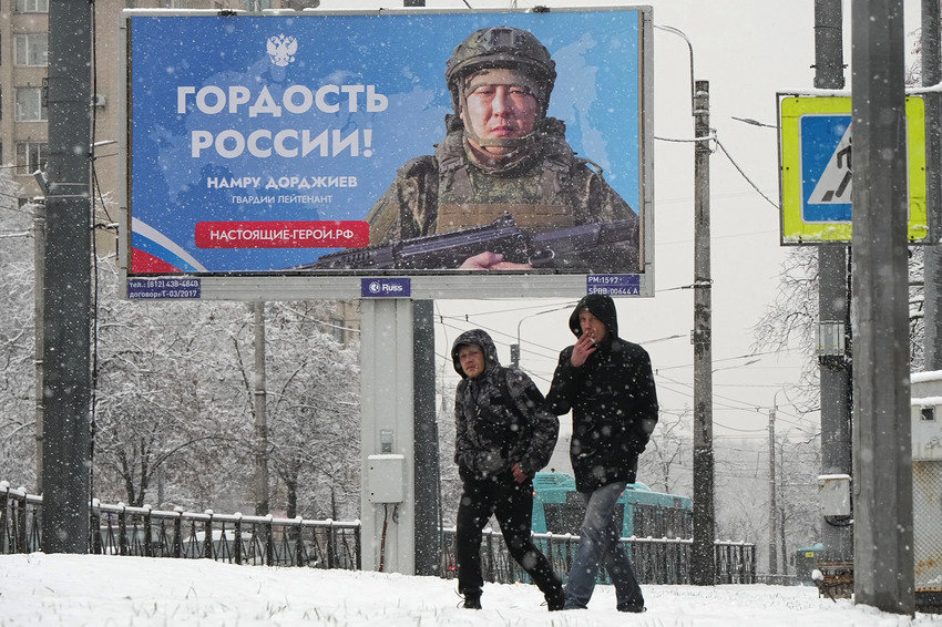 Russia is attempting to recruit people for its army, and it's not going well.