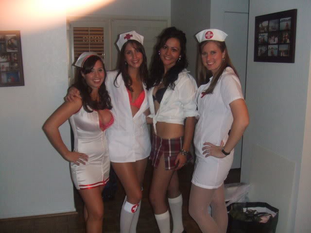 college girls dressed as sexy nurses