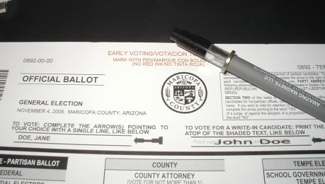 early ballot for Maricopa County