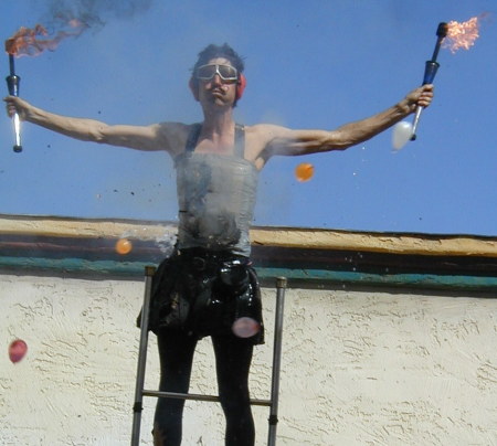 FIRE! ...settle down, Beavis.