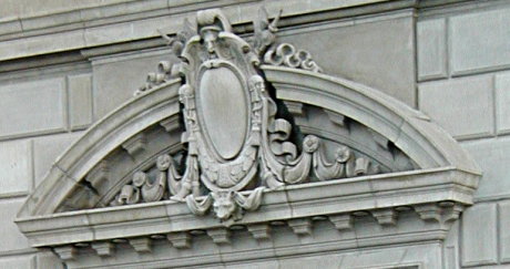 lintel on the Security Building in downtown Phoenix, Central and Van Buren